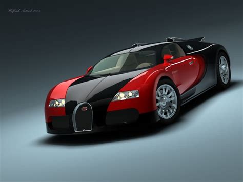 Pictures Blog: Red and Black Bugatti Veyron