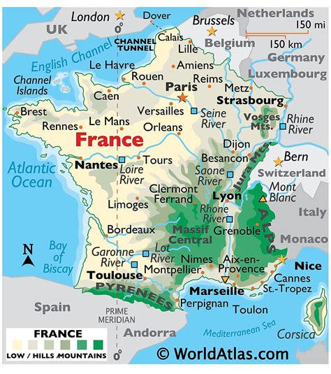 France Maps & Facts - World Atlas