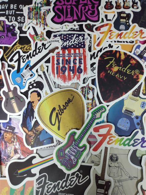 Fender Guitar Stickers | Mercari