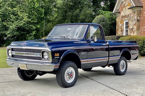 1969 Chevrolet K10 Short-Bed Pickup 4x4 for sale on BaT Auctions - sold ...