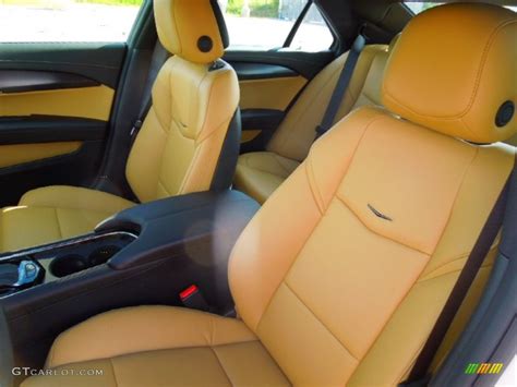 Caramel/Jet Black Accents Interior 2013 Cadillac ATS 2.5L Photo ...