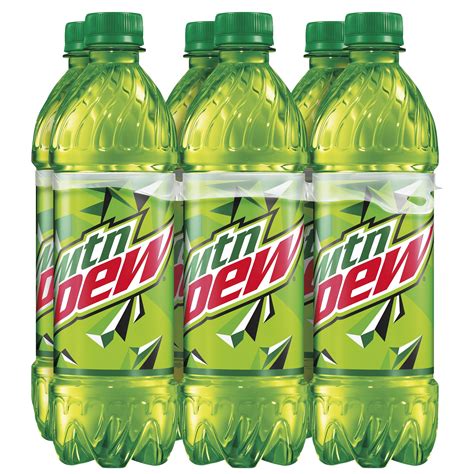 Mountain Dew Citrus Soda Pop, 16.9 oz, 6 Pack Bottles - Walmart.com