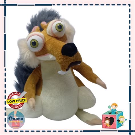 Ice Age Scrat Plush Toys Original | Scrat Stuffed Toy Plush toys ...