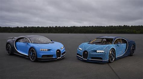 Lego built a life-size Bugatti Chiron that can be driven and people are ...