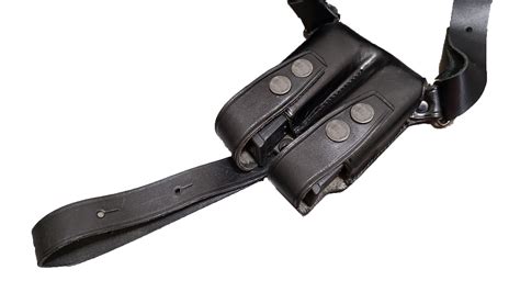 Leather Horizontal Shoulder Holster for GLOCK 17 19 20 23 25 26 27 29 ...