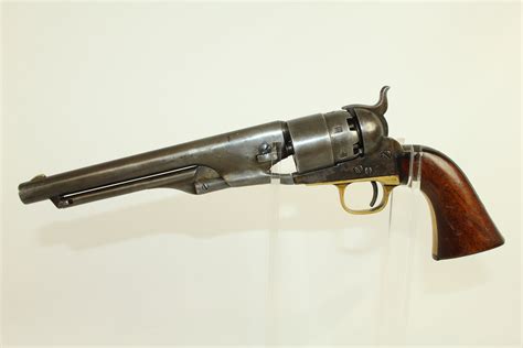 Post Civil War Colt 1860 Army Revolver Antique Firearm 001 | Ancestry Guns