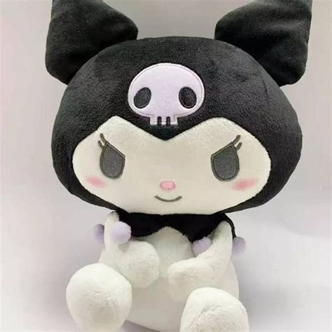 Cute Kuromi plush 33cm. | Etsy