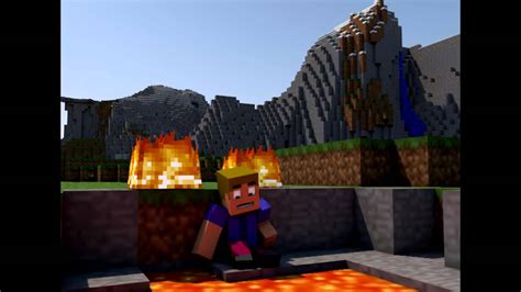 "Fire" a Minecraft Animation - YouTube