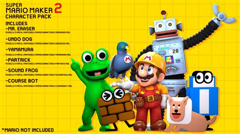 Super Mario Maker 2 Character Pack Release for SFM by CynfulEntity on ...