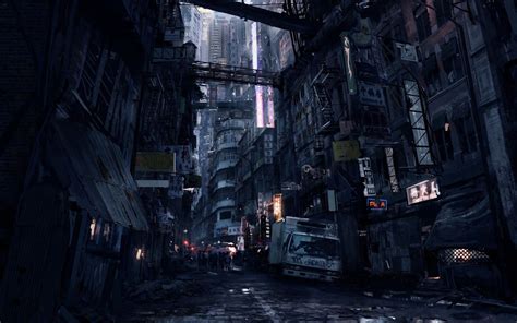 The Depths | Cyberpunk city, Futuristic city, Cyberpunk