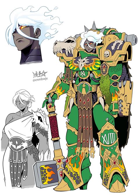 Pin by White Monster on Female Primarchs because reasons | Warhammer ...