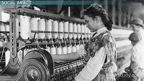 Textile Mills in the 1800s | Industrial Revolution & History - Lesson ...