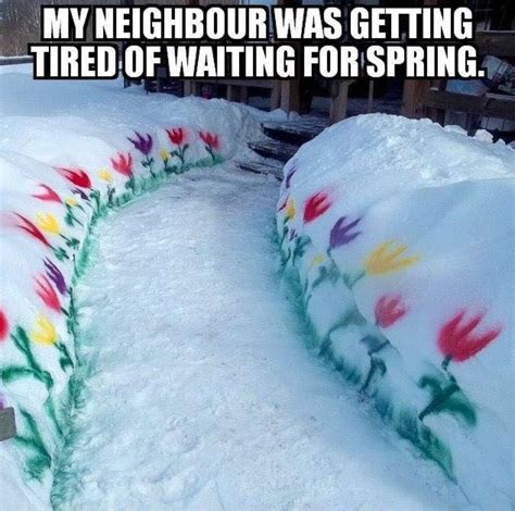 #snow #winter #spring #weather #humor #jokes #funnymemes | Snow fun ...