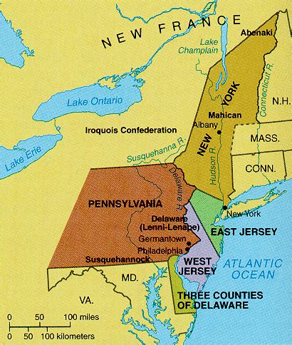 New york 1664 - MIDDLE COLONY AGENCY