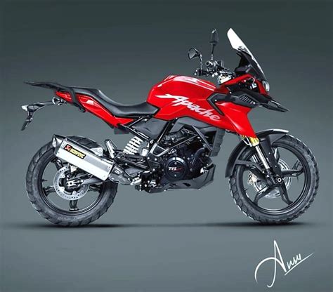 TVS Apache RR310 Based Adventure Motorcycle Imaginative Rendering