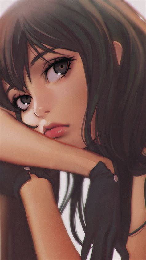 bj15-ilya-girl-face-anime-art-wallpaper