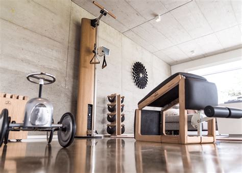 Luxury home gym equipment that marries design and functionality