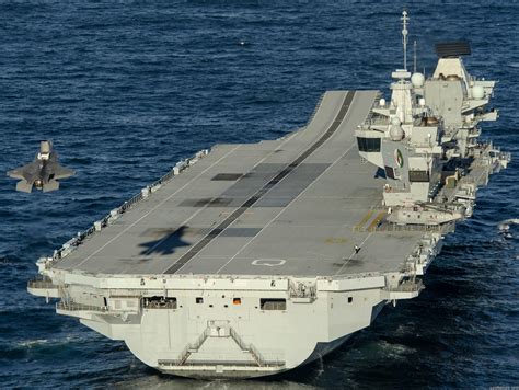 HMS Queen Elizabeth R 08 aircraft carrier Royal Navy