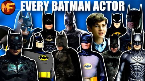 All 52 Batman/Bruce Wayne Actors: The Evolution of Batman 1943-2023 ...