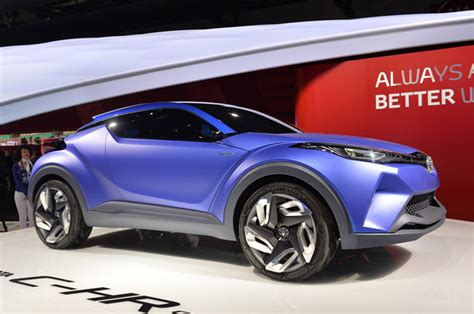 Toyota C-HR Concept is a high-riding hybrid hatch [w/videos]