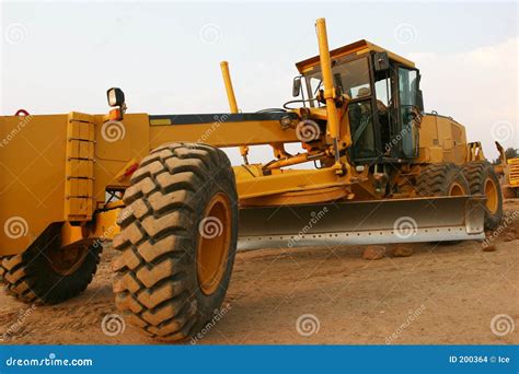 Grader Road Construction Stock Images - Image: 200364