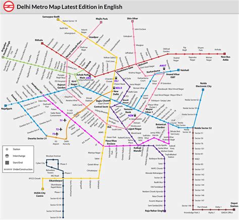 Delhi Metro Map 2023 Hd Images - Infoupdate.org