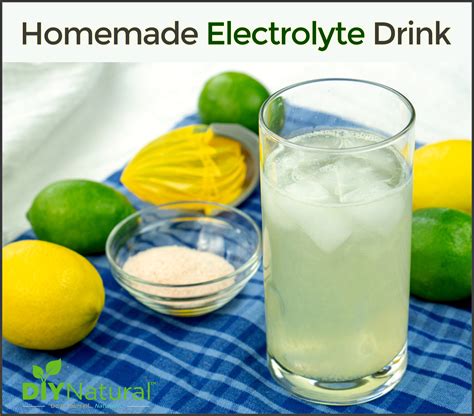 Diy Electrolytes Diy Electrolytes Recipe Homemade Electrolyte Drink ...