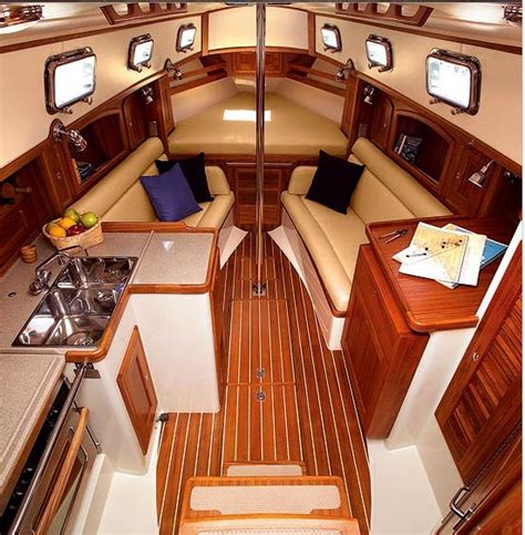 Beautiful And Comfortable Boat Interior Designs To Make Your Mouth ...