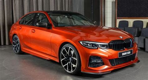 New BMW 330i M Sport Rocks Sunset Orange Exterior With M Performance ...