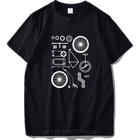 Buy Eu Size Bicycle T Shirt Bike Graphic Print Summer Shirts Homme ...