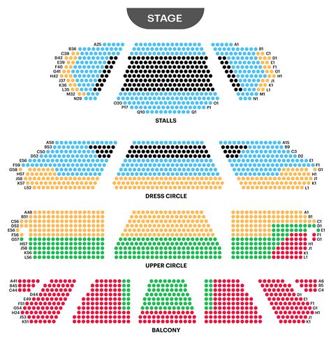 Colosseum Seating Map | Elcho Table