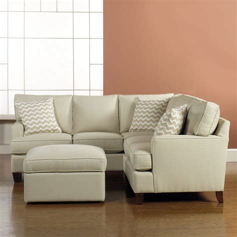 10 Photos Narrow Spaces Sectional Sofas | Small sectional sofa, Corner ...