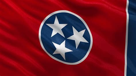 Tennessee Flag Loop 2 Stock Footage Video 1373569 | Shutterstock