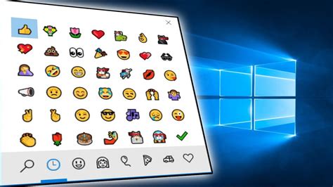 WINDOWS 10 EMOJI KEYBOARD 🐱‍🐉👍🍕💩 - YouTube