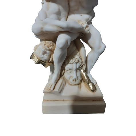 Hercules and Diomedes Statue Alabaster | Etsy