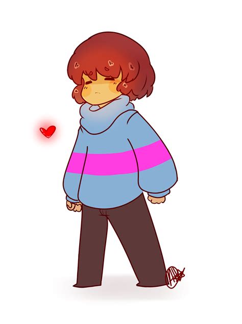 Undertale Fanart- Frisk by SilverKnight27 on DeviantArt