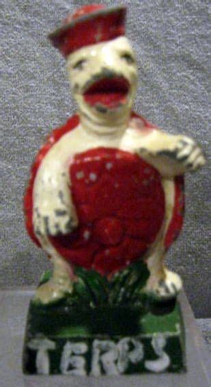 Lot Detail - VINTAGE MARYLAND TERPS MASCOT PAPERWEIGHT