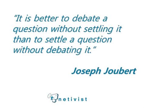 An interesting quote about debates. Do you agree? | Debate, Quotes ...