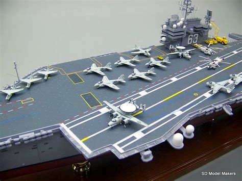 SD Model Makers > Aircraft Carrier Models > Kitty Hawk Class Aircraft ...