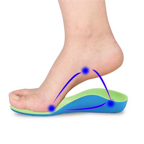 Flat Foot Arch Support Orthotic Pads Kids Children Orthopedic Insoles ...