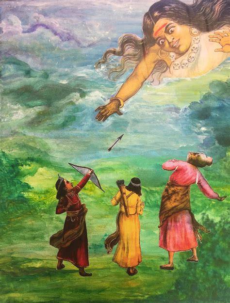 Ramayana Paintings – BAAL VIDYA