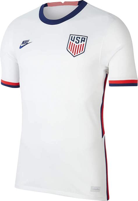 NIKE 2020-2021 USA Home Football Soccer T-Shirt : Amazon.co.uk: Fashion