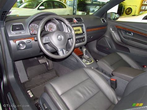 Titan Black Interior 2012 Volkswagen Eos Executive Photo #50759199 ...