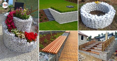 34+ Brilliant Gabion Wall Projects To Amazing Your Space | Engineering ...