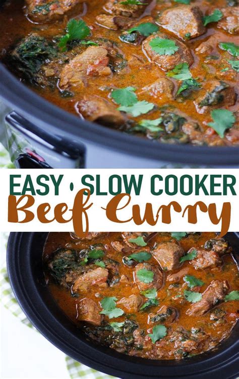 Slow Cooker Beef Curry Recipe - Easy, Delicious & Healthy