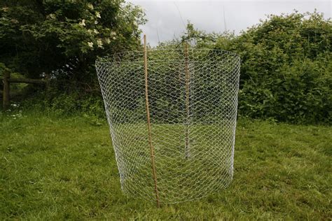 DIY chicken wire compost bin - Thrive