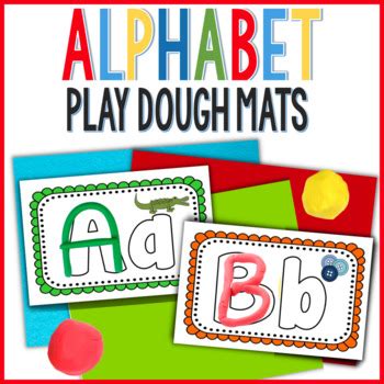 Alphabet Play-Doh Mats by Time 4 Kindergarten | Teachers Pay Teachers