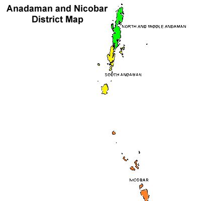 List of Districts of Andaman and Nicobar