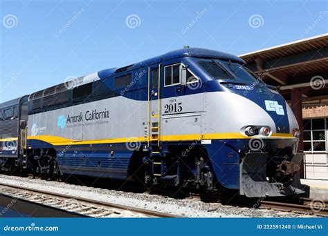 Amtrak California Cafe Car Angel Island 6361 At San Jose Diridon Train ...