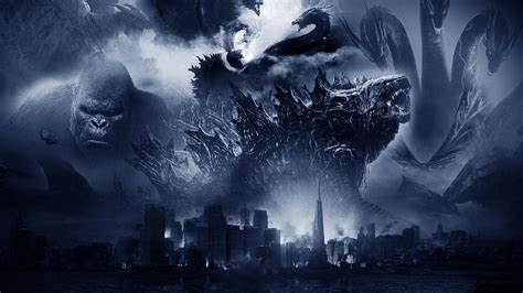 GODZILLA/KONG Monsterverse Wallpaper by Thekingblader995 : Monsterverse